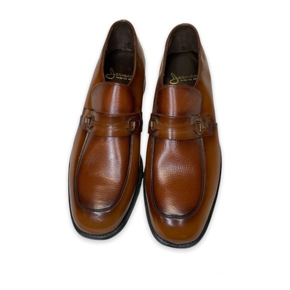 Vintage 1985 NWT Mens JARMAN SHOES Victorian Brown SIZE 7.5 D